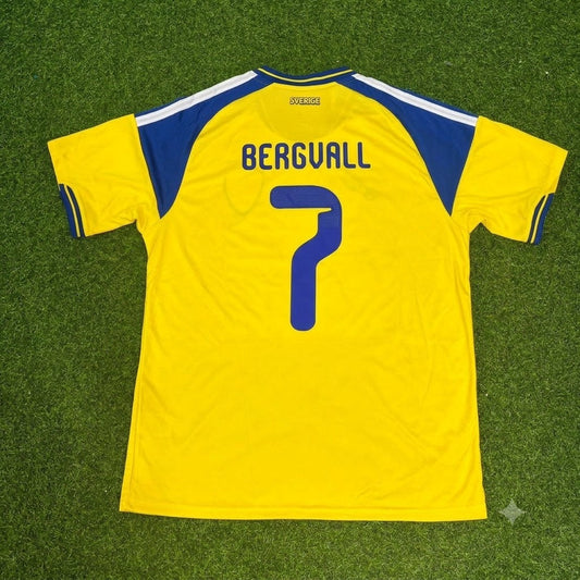 Lucas Bergvall Suède Coupe du Monde 2026 Maillot de Foot Nouvelle Saison