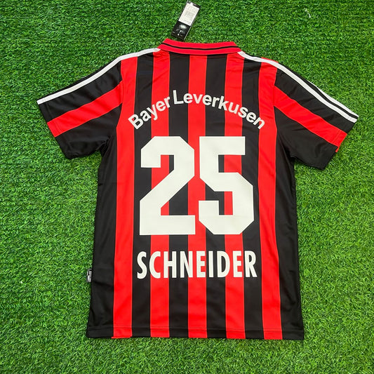 Bernd Schneider Bayer 04 Leverkusen 2001-2002 Heimtrikot | Retro Kit | Trikot Fußballtrikot
