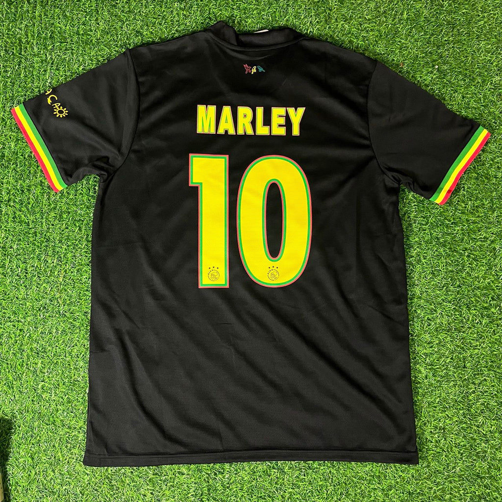 Bob Marley 10 Commemorative Special Edition Jersey Maillot Trikot Maglia Soccer Shirt