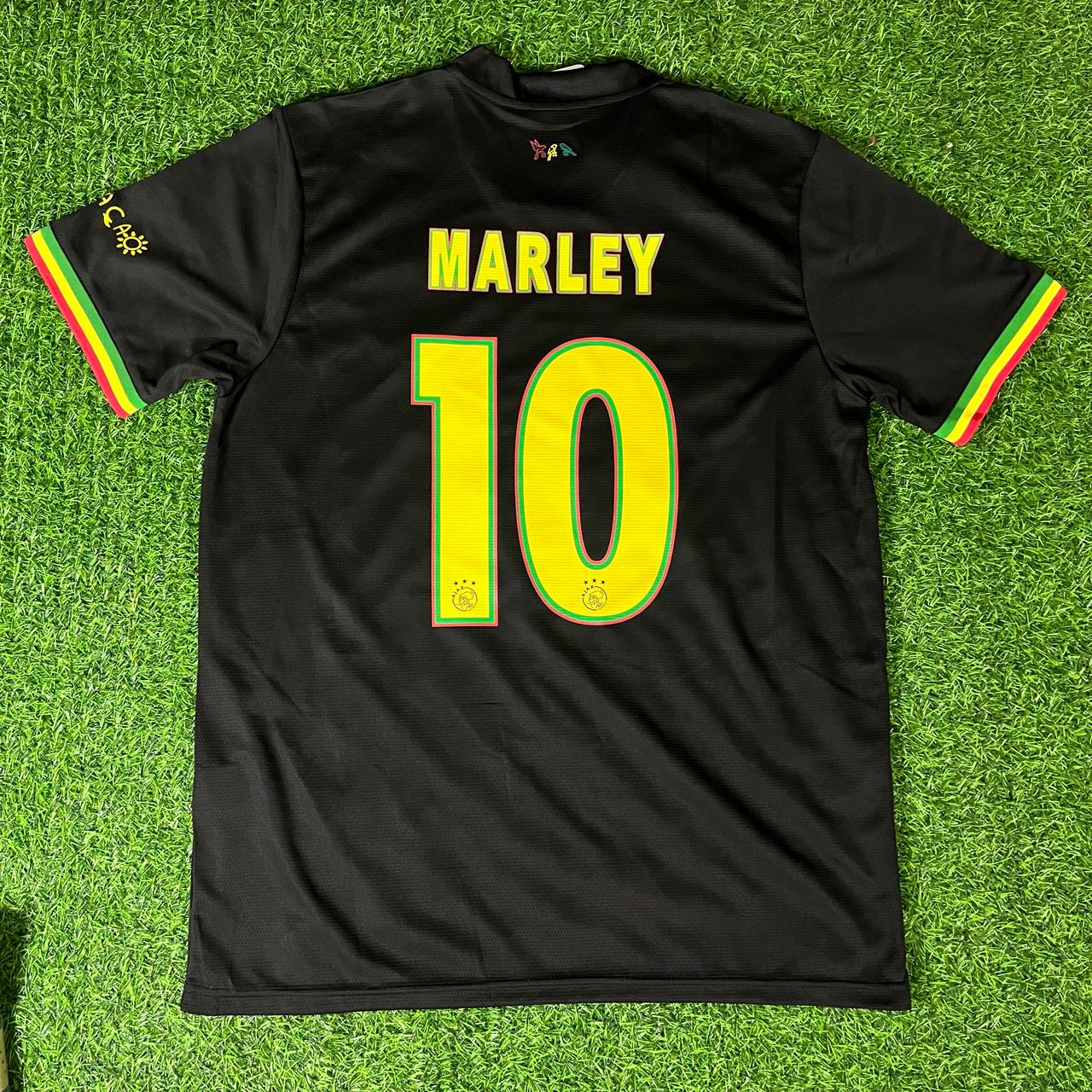 Bob Marley 10 Commemorative Special Edition Jersey Maillot Trikot Maglia Soccer Shirt