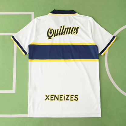 Boca Juniors 1996-1997 Season Away Retro Football Jersey Trikot Maillot