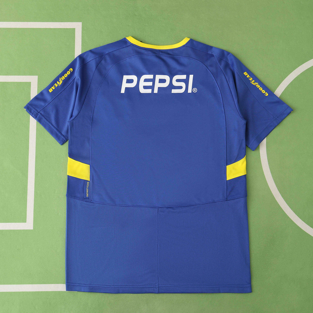Boca Juniors 2003-2004 Season Home Retro Football Jersey Trikot Maillot