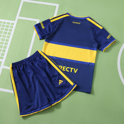 Boca Juniors 2026-2027 Season Home Kids Football Jersey Trikot Maillot