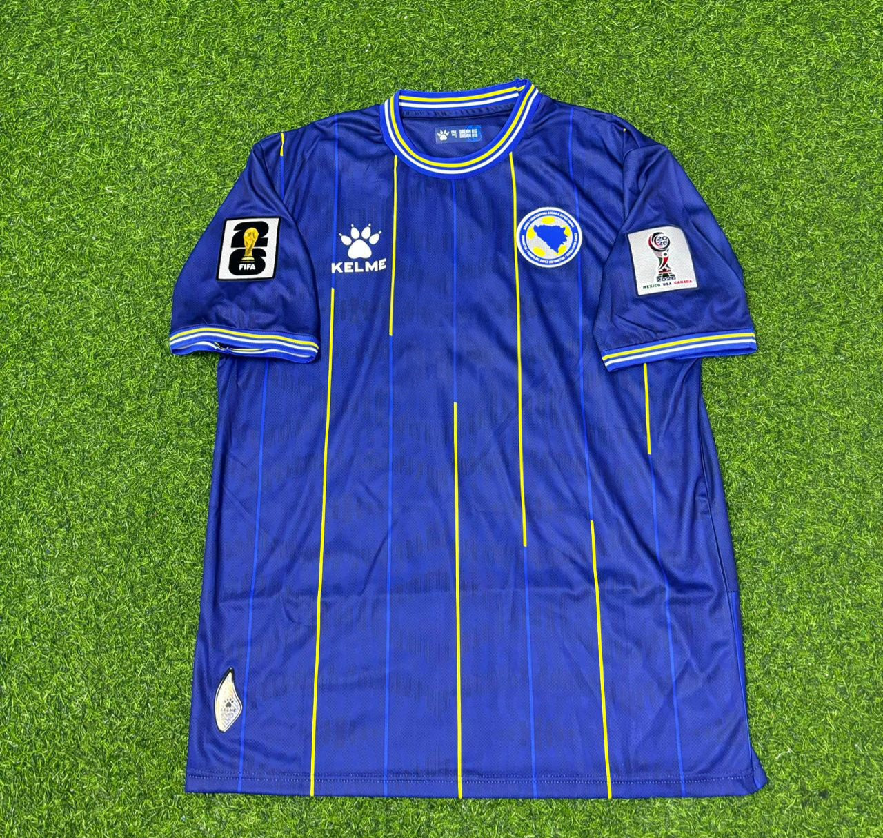 Jovo Lukic Bosnia and Herzegovina 2026 World Cup Blue Football Jersey