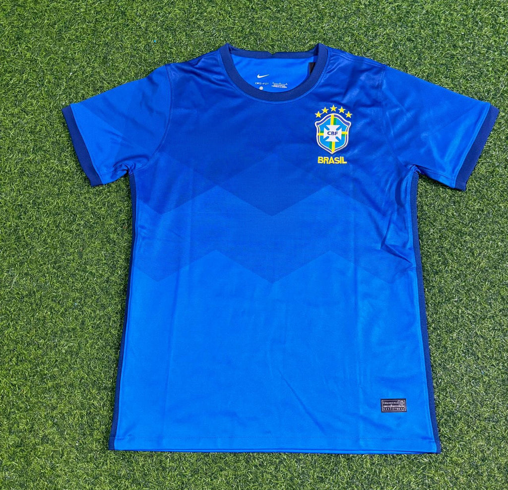 Brazil 2021 Copa America Blue Football Jersey