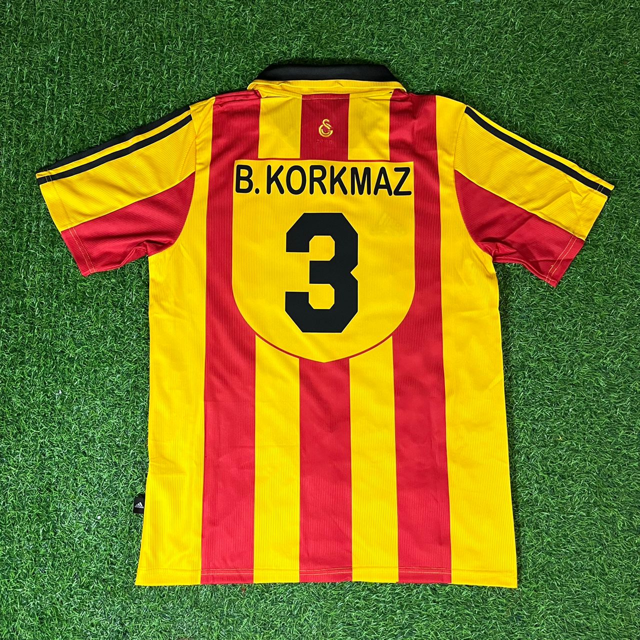 Bulent Korkmaz Galatasaray UEFA 2000 Retro Nostalji Formasi Football Home Trikot Jersey Maillot