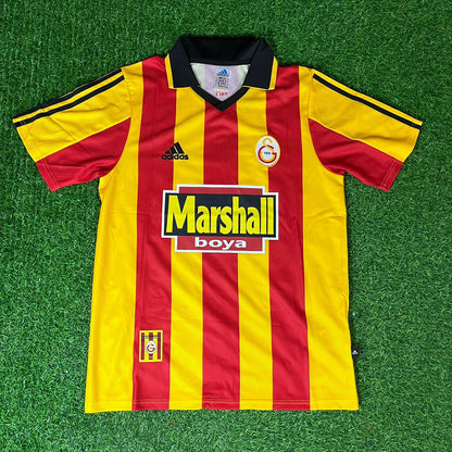 Bulent Korkmaz Galatasaray UEFA 2000 Retro Nostalji Formasi Football Home Trikot Jersey Maillot