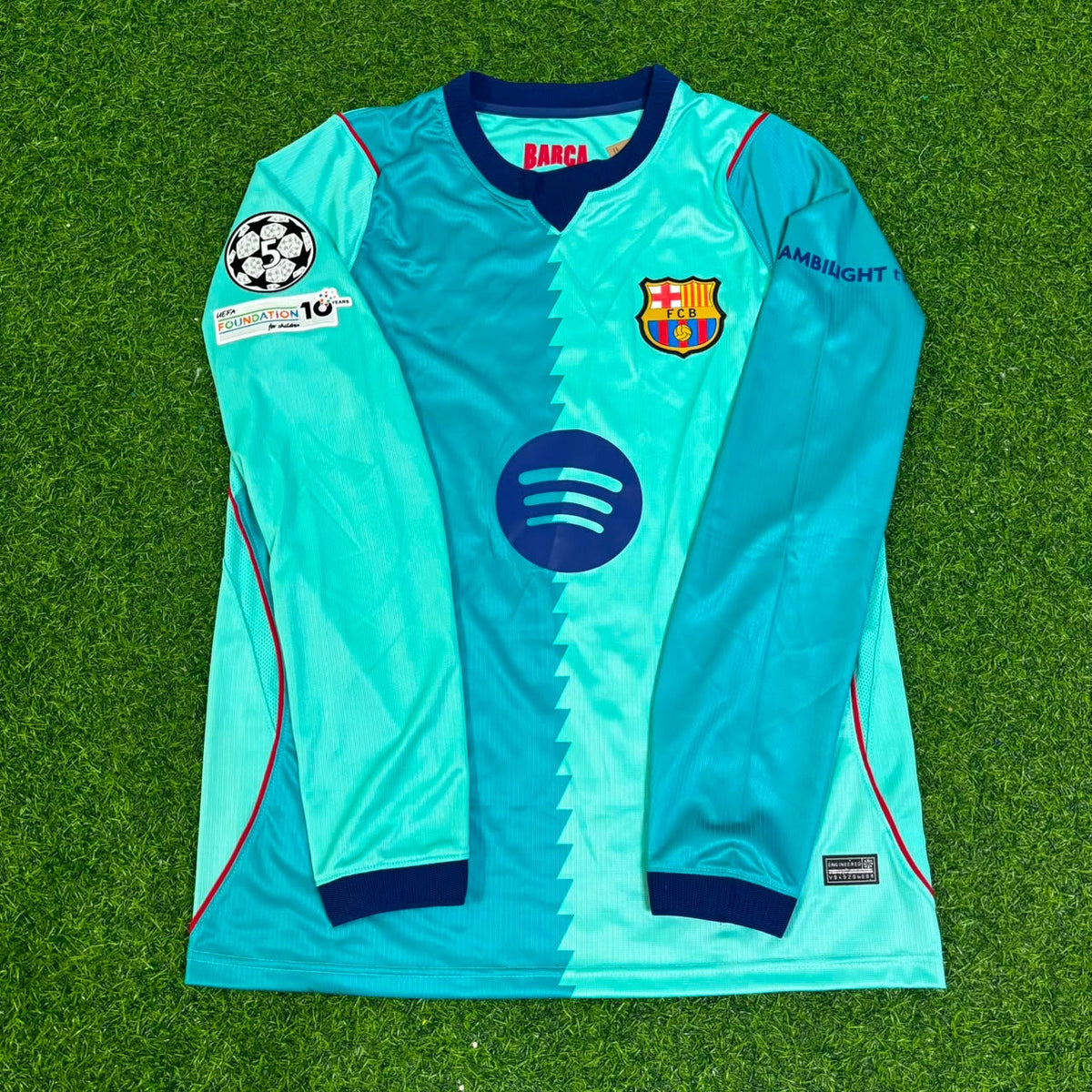 Ronald Araujo #4 Barcelone 2027 Nouvelle Saison Maillot de Foot Manches Longues