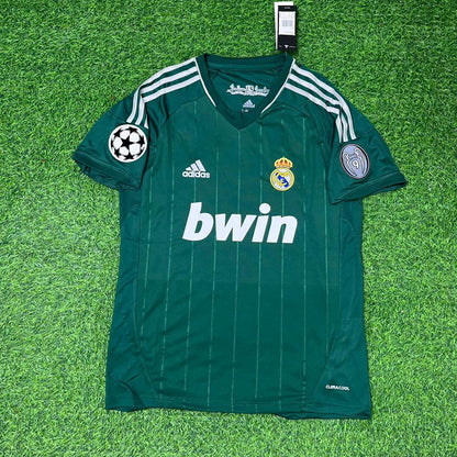 Casemiro #38 Real Madrid 2012-2013 Champions League Green Jersey Soccer Shirt