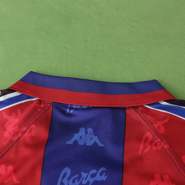 Maillot Rétro Domicile du FC Barcelone 1996