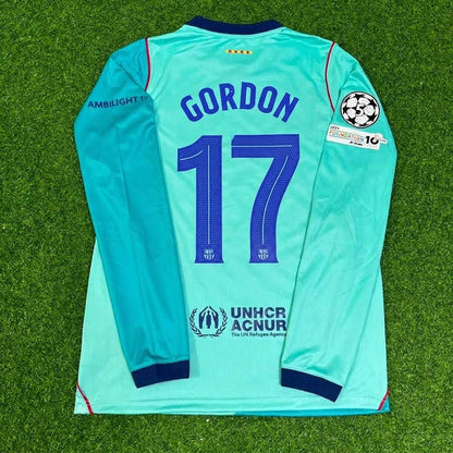 Camiseta de manga larga del Barcelona 2027 – Anthony Gordon 17