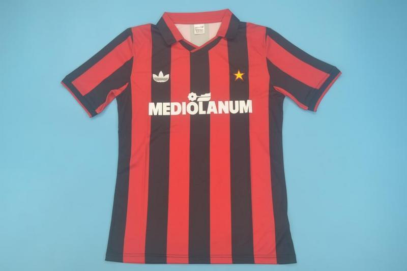 Marco van Basten AC Mailand 1991/1992 Retro Trikot Fußballtrikot