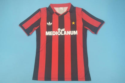Marco van Basten AC Mailand 1991/1992 Retro Trikot Fußballtrikot