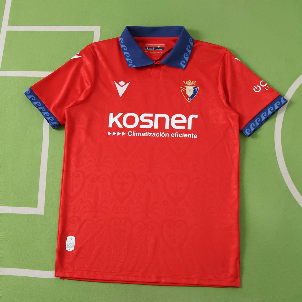 CA Osasuna 2026-2027 Season Home Red Football Jersey Trikot Maillot