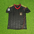 Germany Deutschland 2010 World Cup Black Retro Football Jersey