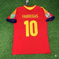 Cesc Fabregas Spain 2013 Confederations Cup Retro Jersey Trikot
