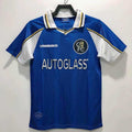 Chelsea 1997-1999 Season Home Blue Retro  Football Jersey Trikot Maillot