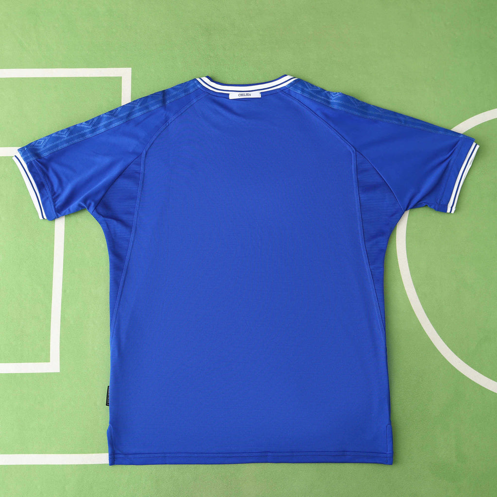 Chelsea 1999-2001 Season Home Blue Retro  Football Jersey Trikot Maillot