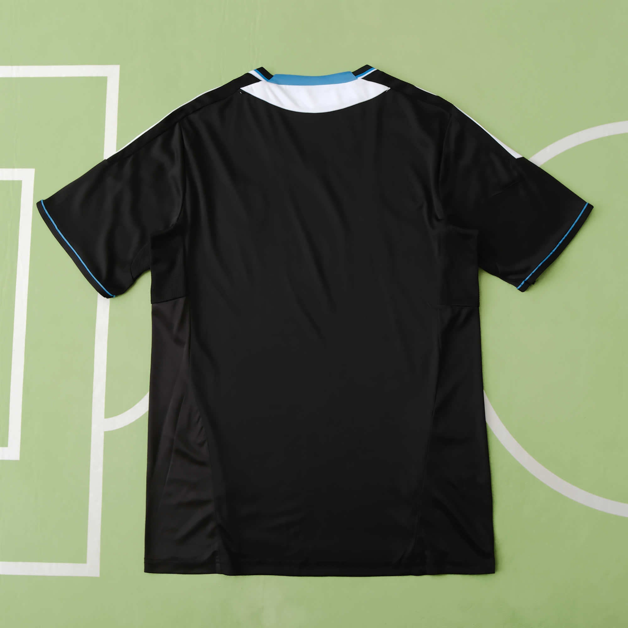 Chelsea 2011-2012 Season Third Black Retro  Football Jersey Trikot Maillot