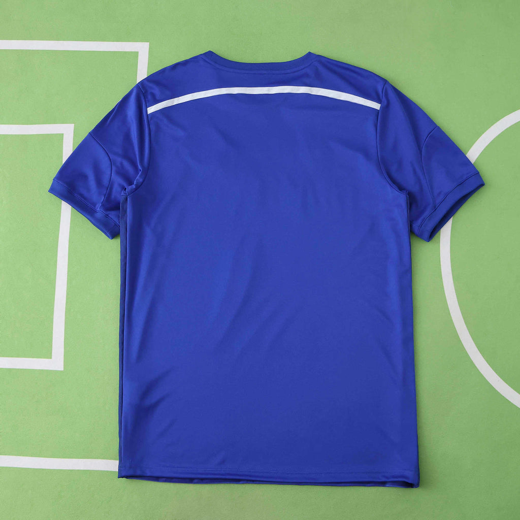 Chelsea 2014-2015 Season Home Blue Retro  Football Jersey Trikot Maillot