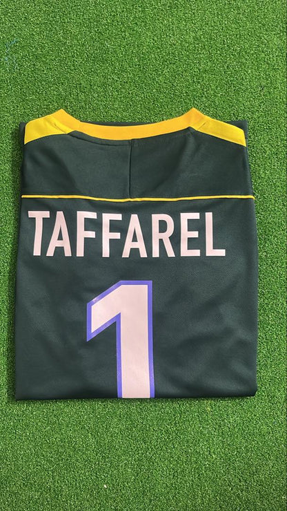 Claudio Taffarel Brasilien 1998 Retro Torwarttrikot Fußball T-Shirt