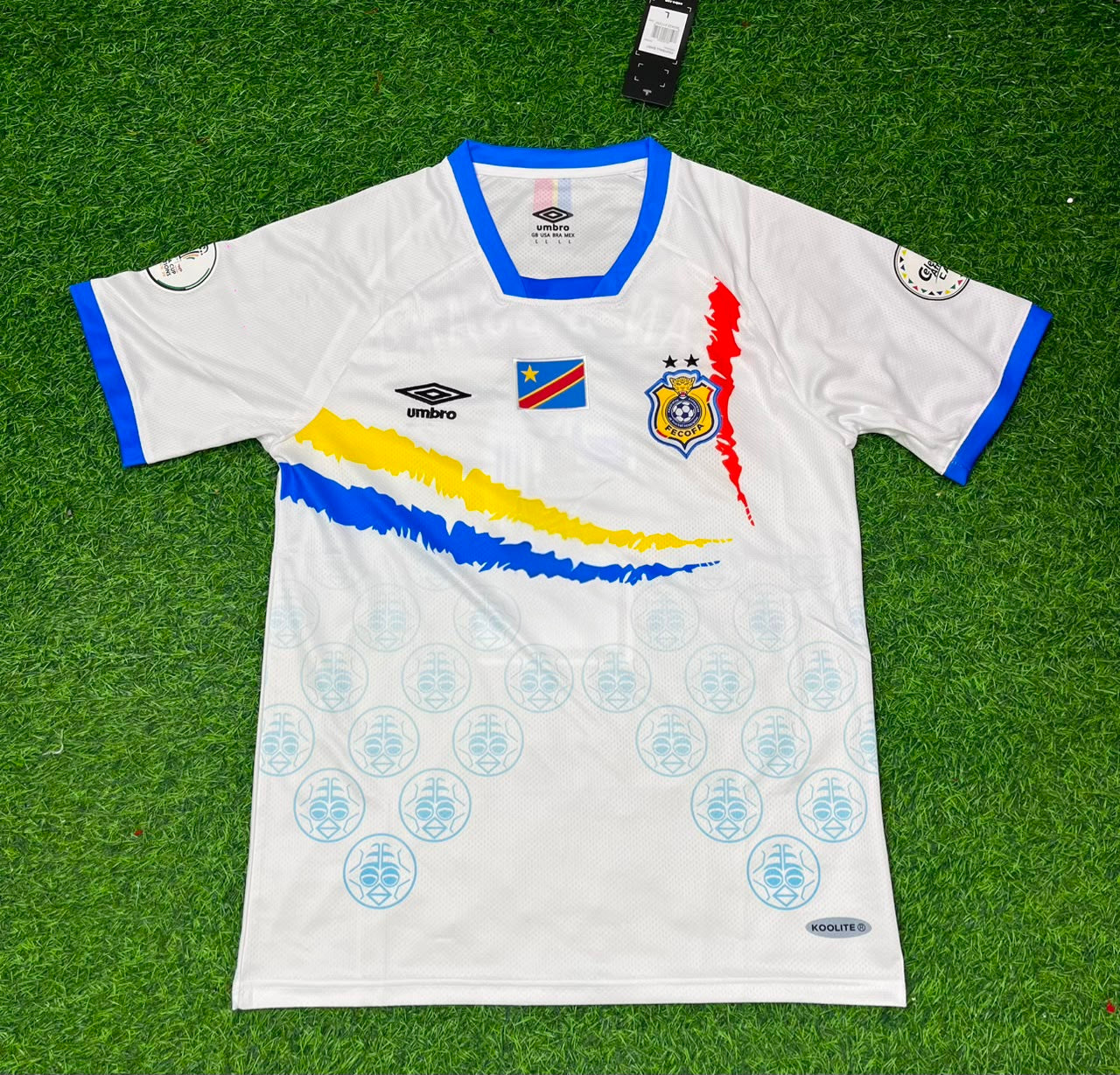 Lionel Mpasi DR Kongo Torwart WM 2026 Auswärts Fußballtrikot