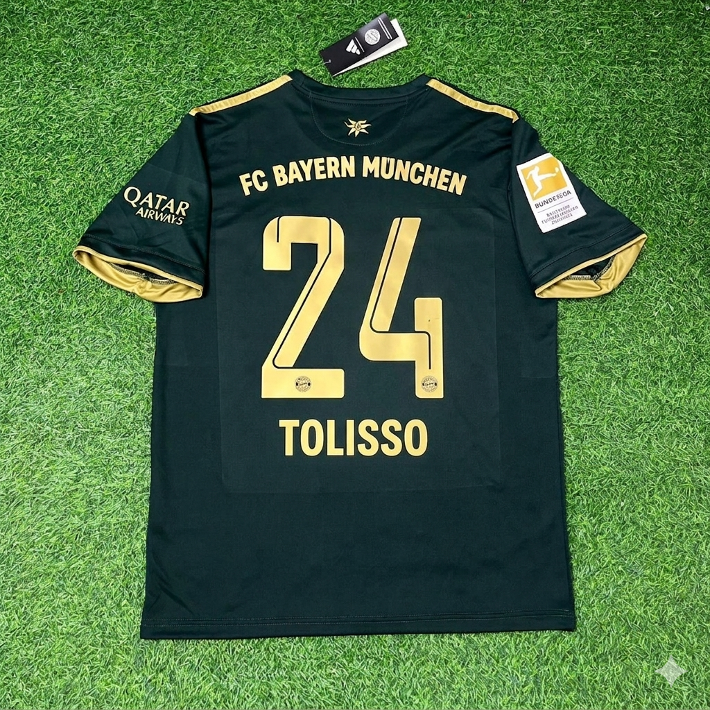 Bayern Munich 2021/22 Oktoberfest Green Special Edition Football Jersey – Corentin Tolisso