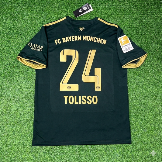 Bayern Munich 2021/22 Oktoberfest Green Special Edition Football Jersey – Corentin Tolisso
