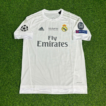 Luka Modric Real Madrid 2016 Champions League Final Football Jersey Kit