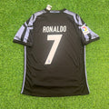 Cristiano Ronaldo Real Madrid 2016 Black Retro Football Jersey