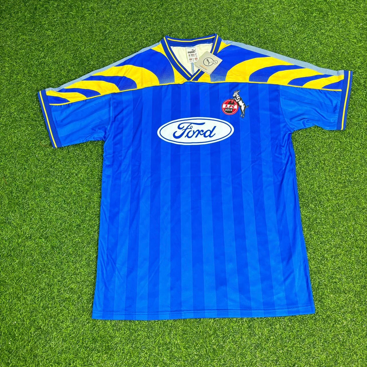 1. FC Köln Retro Auswärtstrikot 1995/96 Fußballtrikot