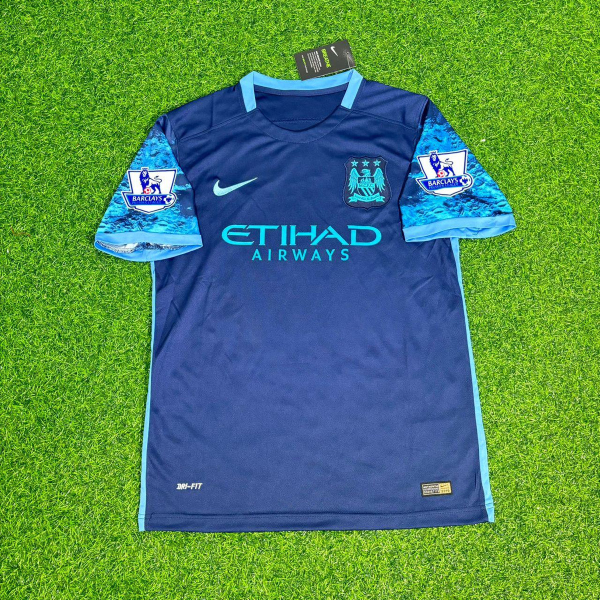 Kevin De Bruyne 17- Manchester City 2016 2017 Season Retro Jersey Maillot Trikot Maglia