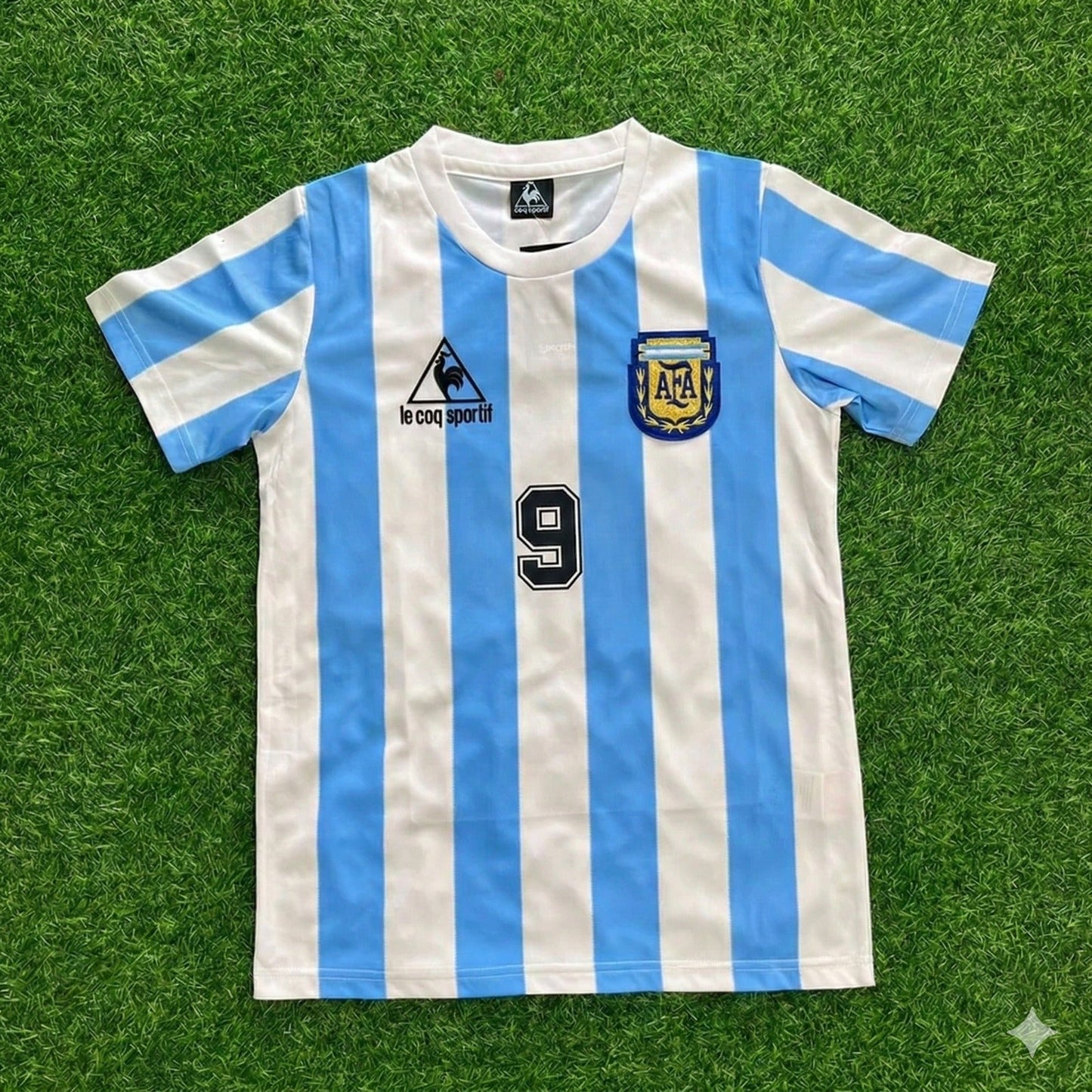 José Luis Cuciuffo 9- Argentinien 1986 Heim Retro Fußballtrikot Set