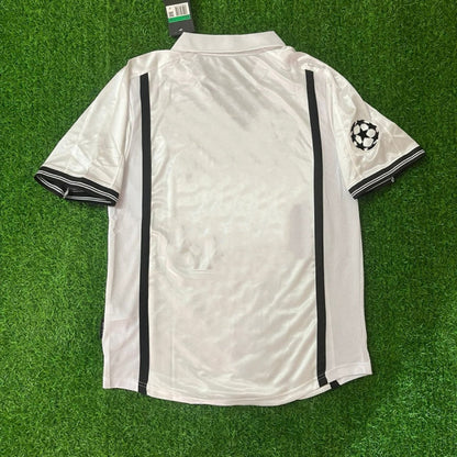 Valencia 2001 Mailand Champions League Finale Retro Fußballtrikot