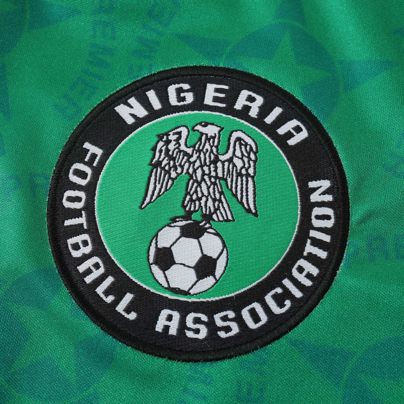 Nigeria 95/96 Season Home Retro Green Jersey Trikot Soccer Shirt