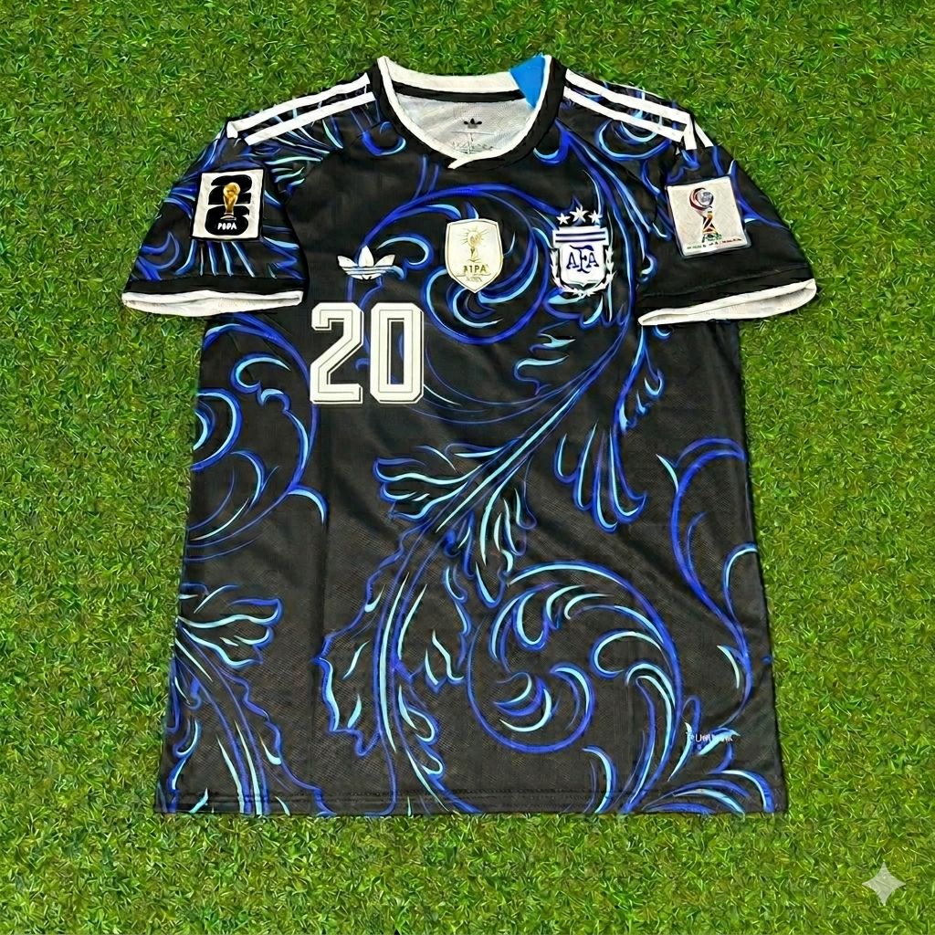 Alexis Mac Allister #20 Argentina 2026 World Cup New Season Football Jersey Kit