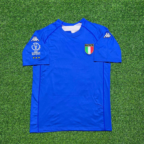 Andrea Pirlo #17 Italy 2002 World Cup Home Retro Jersey