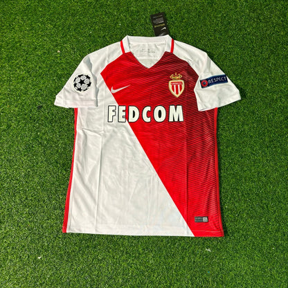 Thomas Lemar Monaco 2016-17 Champions League Retro Trikot Football Jersey