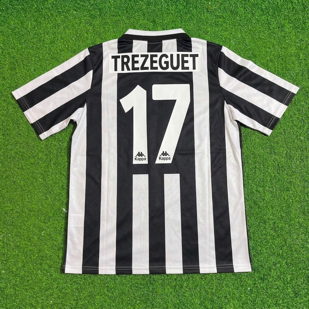 David Trezeguet Juventus Special Retro Fußball Trikot Maillot Kit