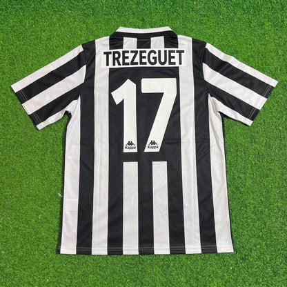 David Trezeguet Juventus Special Retro Fußball Trikot Maillot Kit
