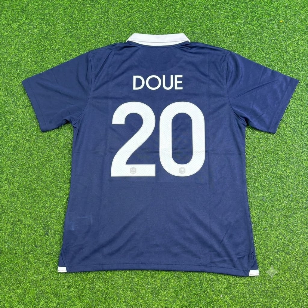 Desire Doue #20 Frankreich Retro Fußballtrikot