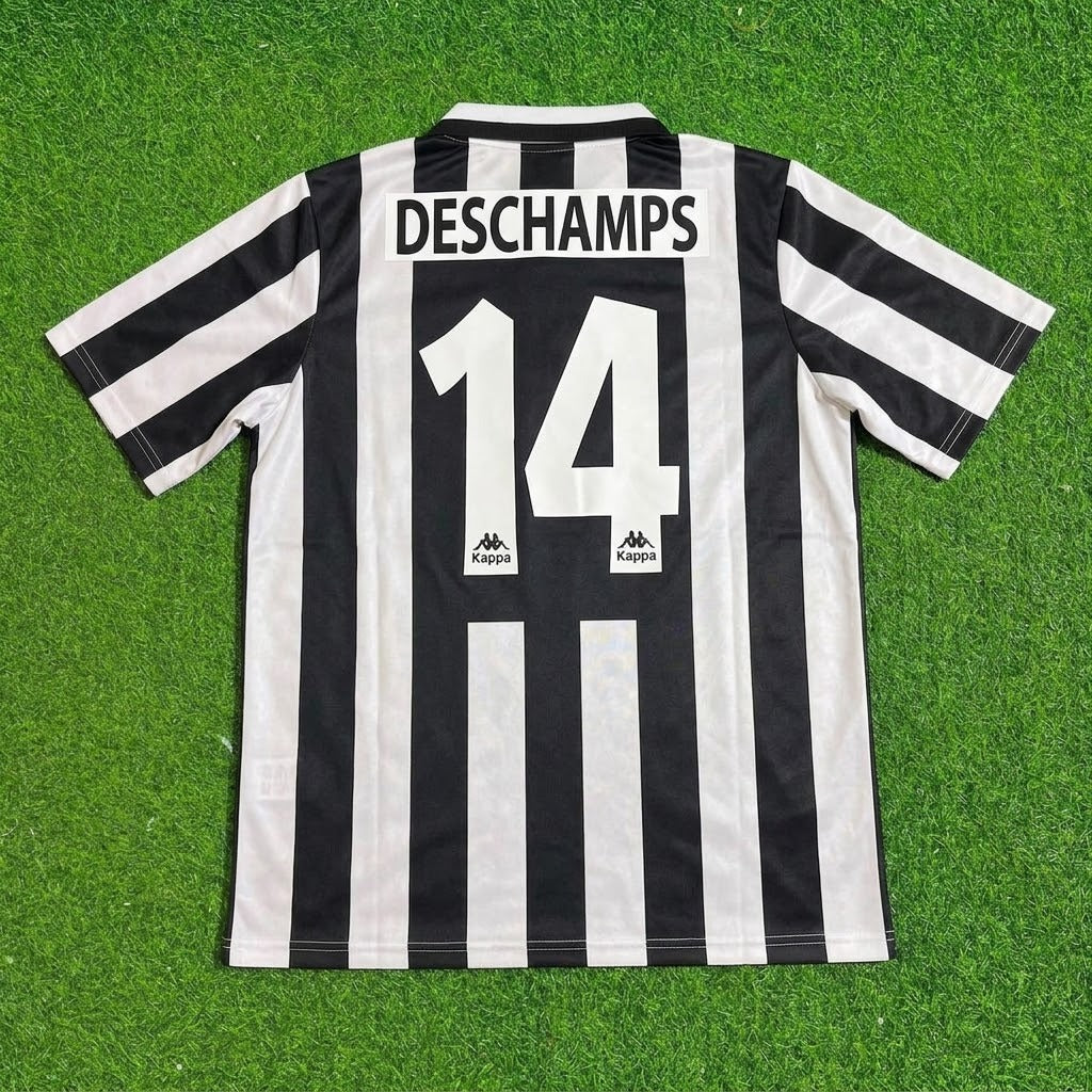 Didier Deschamps Juventus 1996 1997 Retro Fußballtrikot