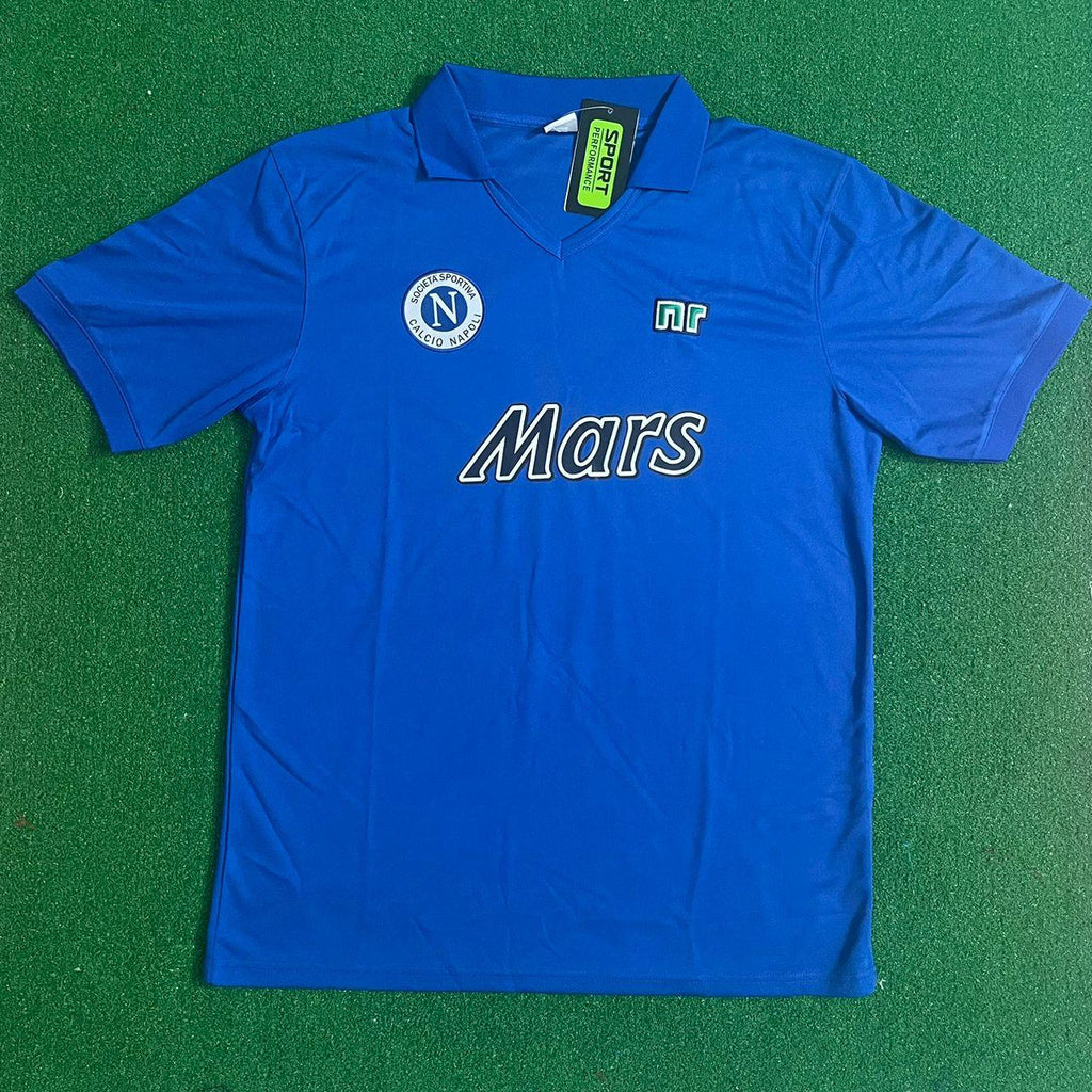 Diego Armando Maradona 10 - Napoli 1990 Maillot de football Rétro