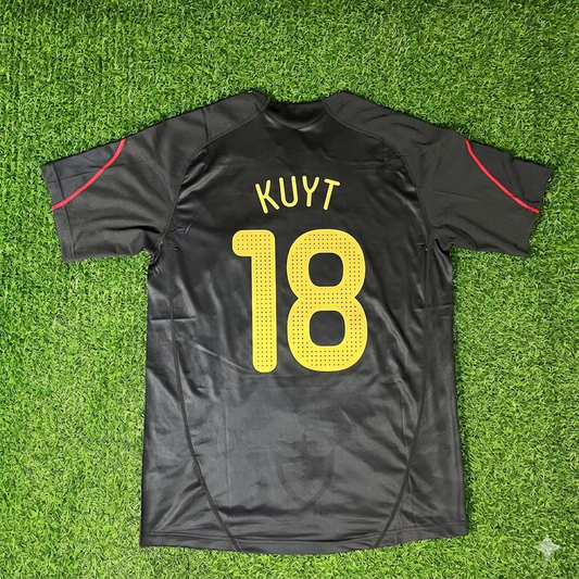 Liverpool 2009/10 Black Retro Jersey – Dirk Kuyt