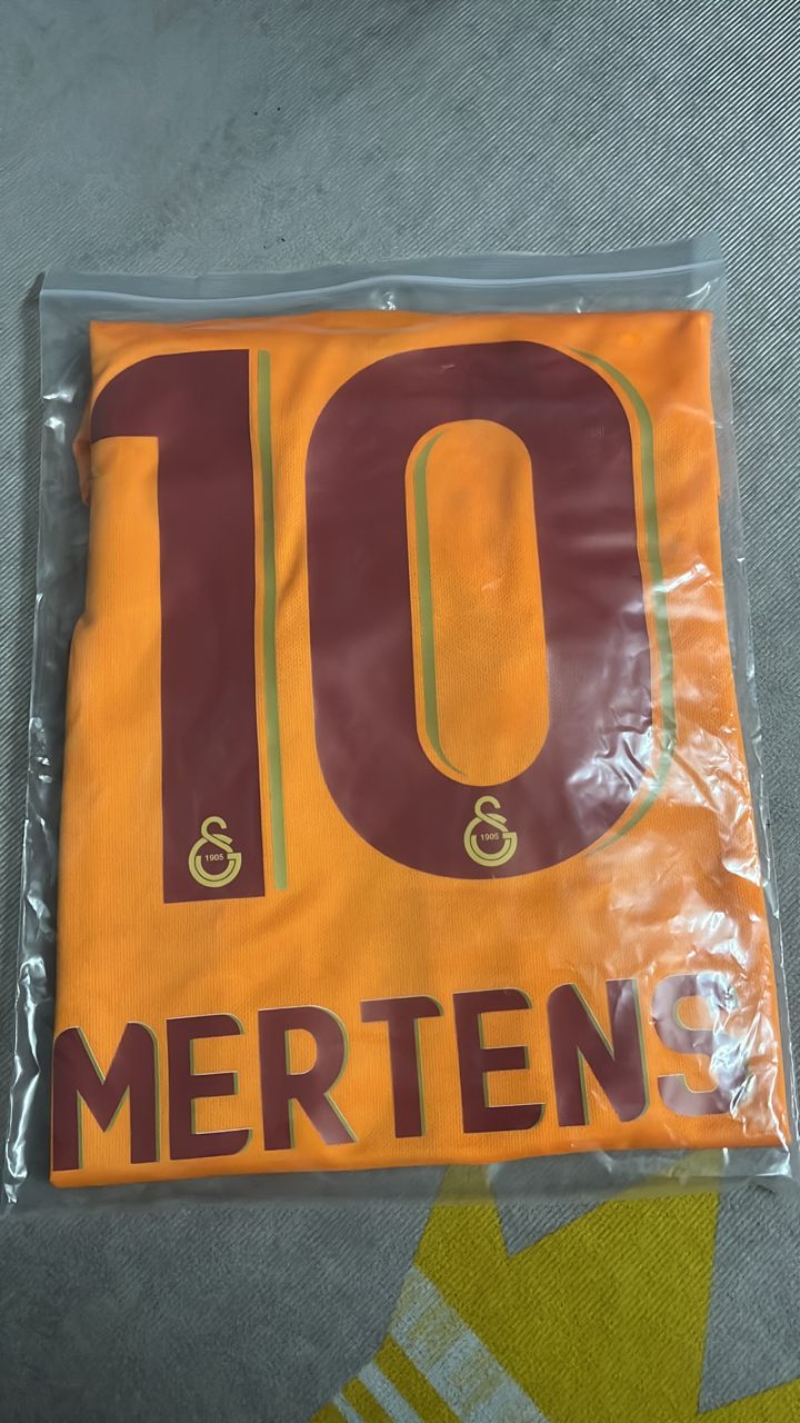 Dries Mertens Galatasaray Yeni Sezon Trikot Formasi Jersey Maillot Camiseta