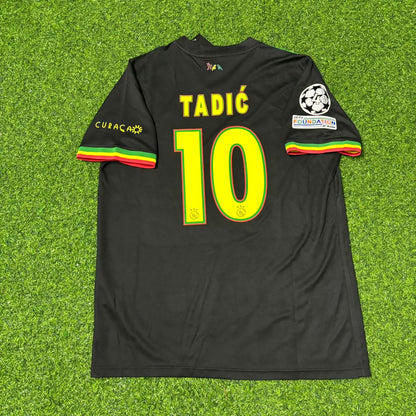 Dušan Tadić Ajax 2021–2022 Black Bob Marley Edition Retro-Fußballtrikot