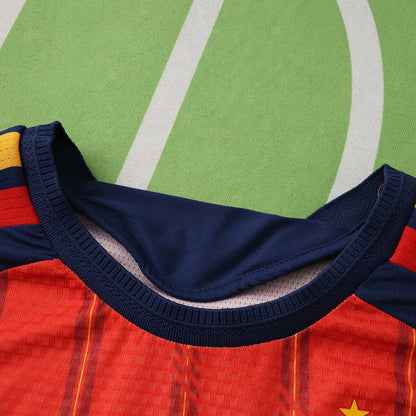 Spanien 2026 WM Heim Langarm Trikot