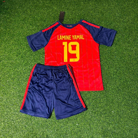 Lamine Yamal Spanien 2026 WM Kinder Fußballtrikot