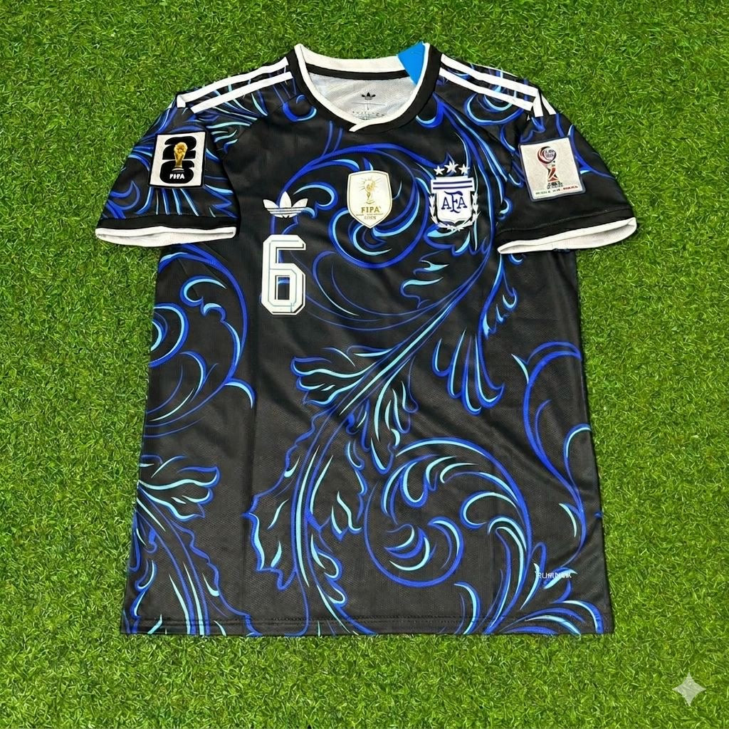 Marcos Senesi #6 Argentina 2026 World Cup New Season Football Jersey Kit