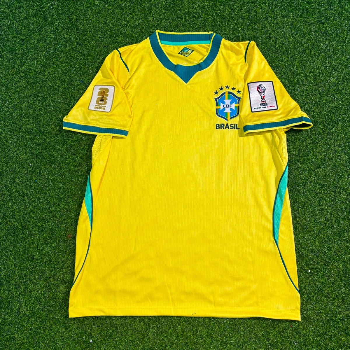 Maillot de Foot Domicile Jaune Brésil Coupe du Monde 2026 Raphinha #11